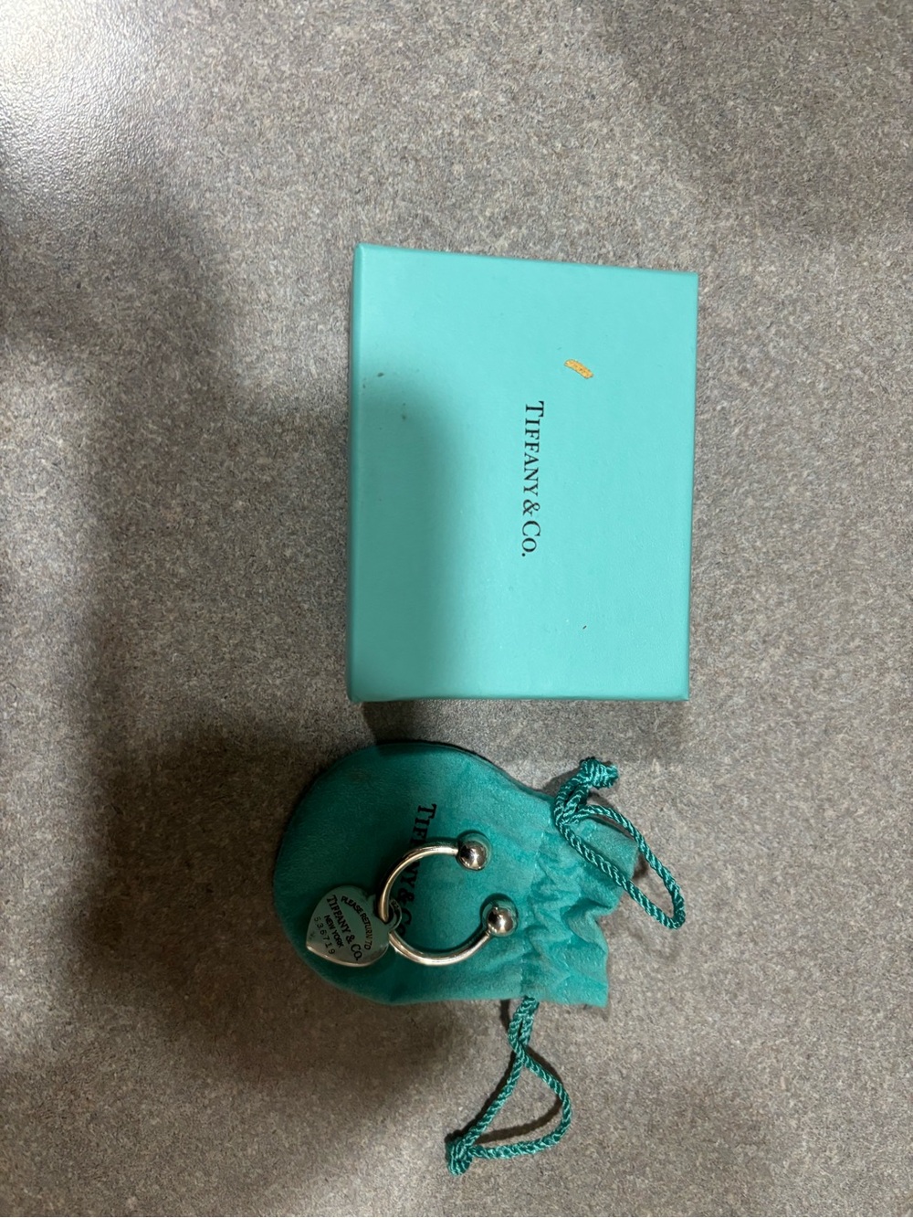 Tiffany & Co. Sterling Silver Heart Tag Ring - Picture 3 of 11